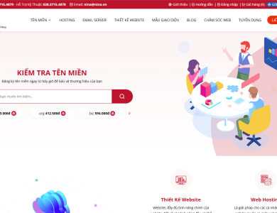 Thiết Kế Web NINA - Giải Pháp Tối Ưu Cho Doanh Nghiệp Muốn Đột Phá