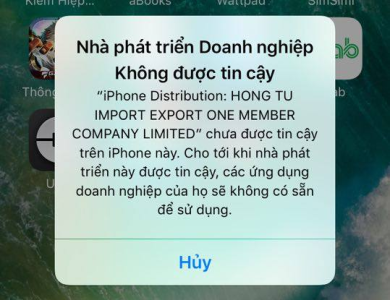 Hướng dẫn xác nhận tin cậy ứng dụng trên iPhone chi tiết nhất