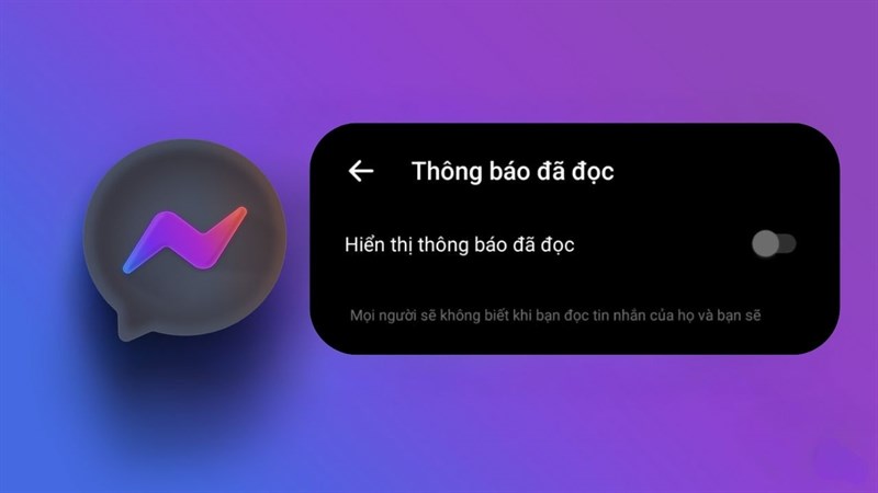 Tắt tất cả thông báo Messenger