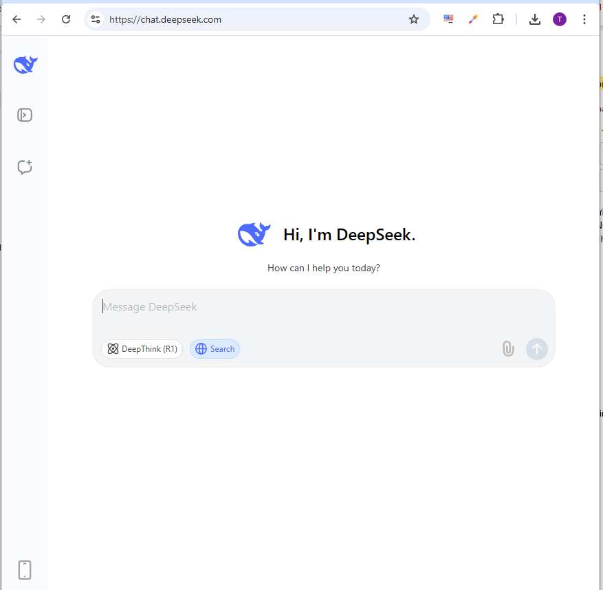 DeepSeek web