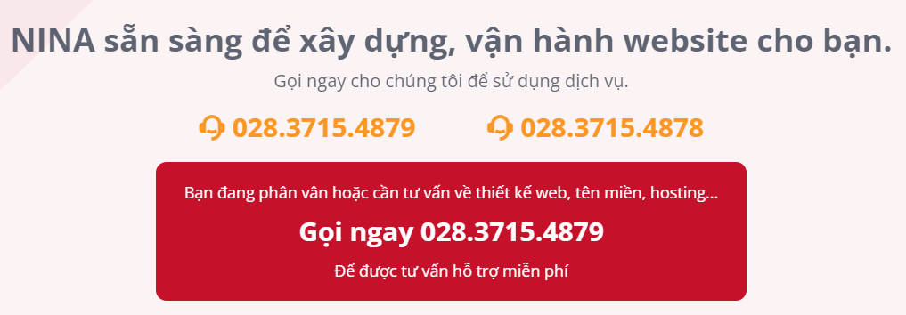 Liên hệ Công ty Nina